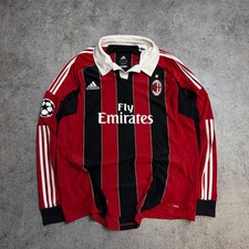 Vintage Adidas Jersey Long Sleeve AC Milan Inzaghi 9 Size Xl