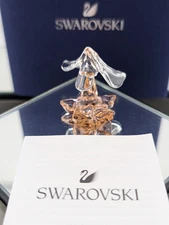 SCS~New~SWAROVSKI~**DESERT ROSE FLOWER**~1.25" Tall~AUSTRIA~Box~COA
