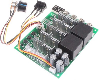 PWM-Motordrehzahlregler 60A DC 10-55V mit Digitalanzeige