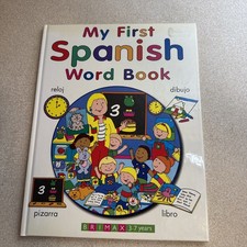 My First Spanish Word Book My First Books - Hardcover - VERY GOOD