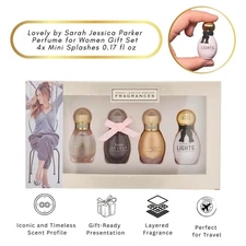 Lovely by Sarah Jessica Parker Perfume for Women Gift Set Mini Splashes