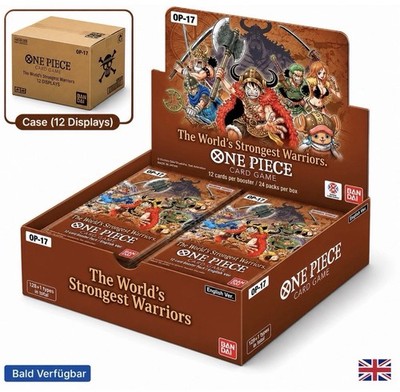 OP17 - The World s Strongest Warriors - Case (12x Display) - Vorbestellung
