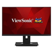 ViewSonic VG2456 24" IPS Docking Monitor USB-C RJ45