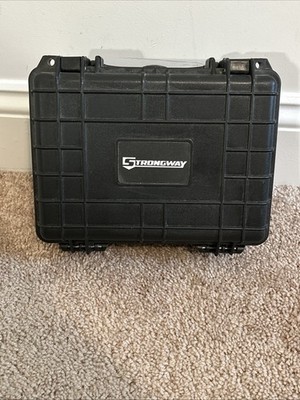 Strongway 9in. Plastic Water-Resistant Ammo Box, Black #5001125