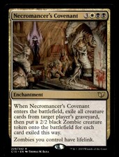 Necromancer's Covenant LP Light Play Commander 2015 MTG [11288]