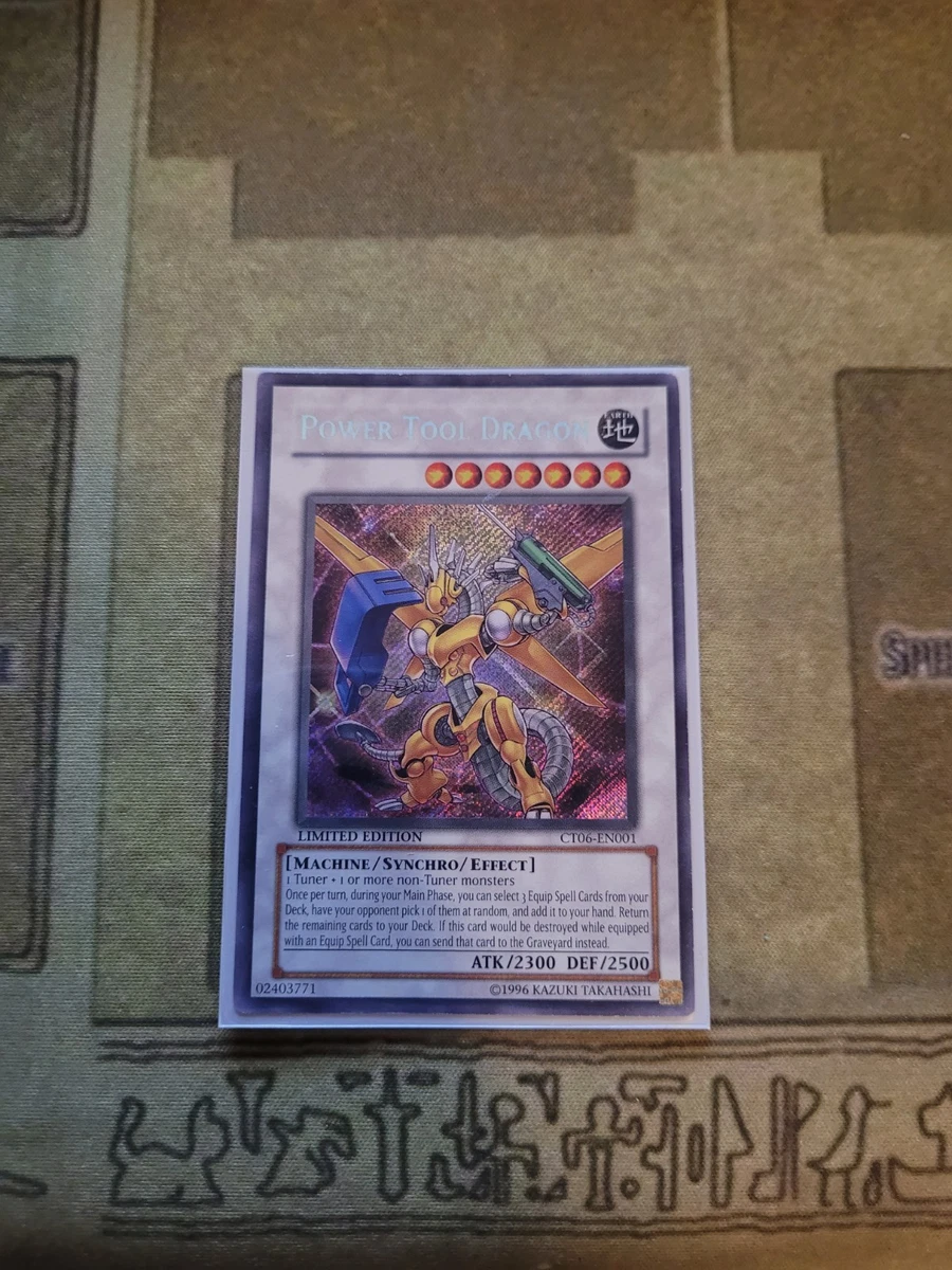 Power Tool Dragon Yu-Gi-Oh! TCG Individual Trading Card Games for