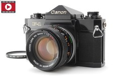     NEAR MINT Canon F-1 Late Film Camera FD 50mm f1.4 S.S.C. SSC Lens From JAPAN