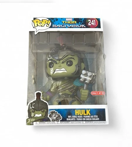 Funko Pop! Marvel Thor Ragnarok "Hulk" #241 10" Jumbo Vinyl Figure Target Ex.