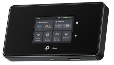 TP-Link M8550 5G Mobile Wi-Fi 6 Tragbarer Router, 4680mAh, Touchscreen