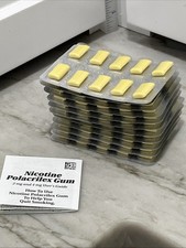 Stop Smoking Aid Gum 4 Mg Each Uncoated Original Flavor 110 Pieces EXP 2/2026