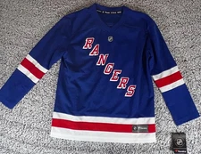 Fanatics NY Rangers Rempe #73 Jersey Youth L/XL Blue NWT NHL Licensed