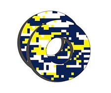 Factory Effex 22-67600 Grip Donuts Moto Grip Donuts Husq Blue/Yellow
