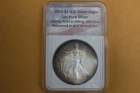 2001 Silver Eagle Dollar 1oz with 160 mg .999silver recovered at WTC Ground Zero