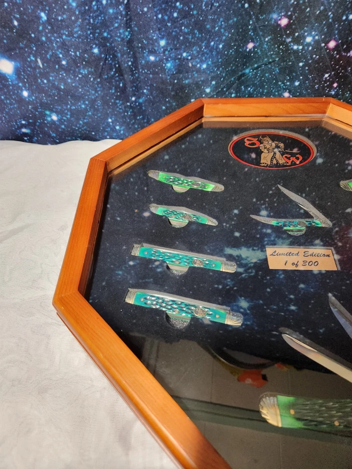 Steel Warrior 1 Of 300 Limited Edition Very Rare Green Bone Handle W/Certificate - Image 3 of 4