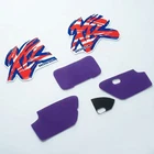 Tank Decals Side Covers Headlamp Graphics for Honda XR250R 1995 Purple Vinyl