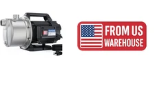 New Aquastrong 1.6 HP Portable Shallow Well Pump Garden, 1320 GPH, 115V, Stainle