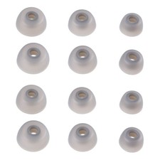 Silicone Ear Tips 6Pairs Earplugs for 75t/65t Headphones Earbuds