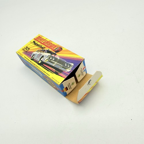 Matchbox Superfast 55 Mercury Police Station Wagon con capó y etiquetas de puerta - Imagen 10 de 12