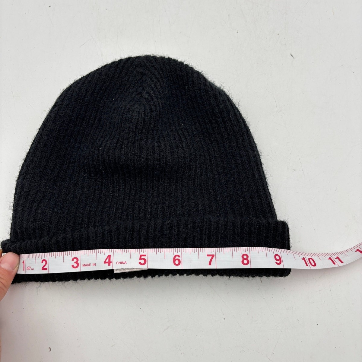 Kith Classic Logo Knit Beanie Hat Acrylic Black Streetwear | eBay