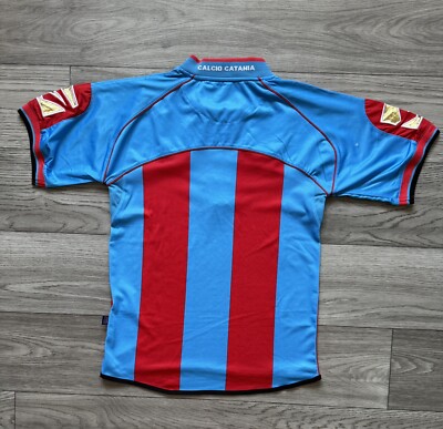サッカーユニフォーム  カターニャ Calcio Catania Legea 2005/07 Shorts + Jersey Mens Size M