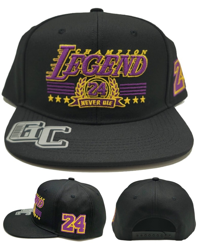 Los Angeles GC Legend New Kobe 24 Lakers Mamba Black Purple Era
