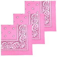 Extra Large Bandana 27 x 27 100 Cotton for Men Women Paisley Handkerchie...