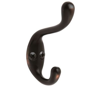 Amerock H55445-ORB Oil Rubbed Bronze Medium Coat Robe and Hat Hook