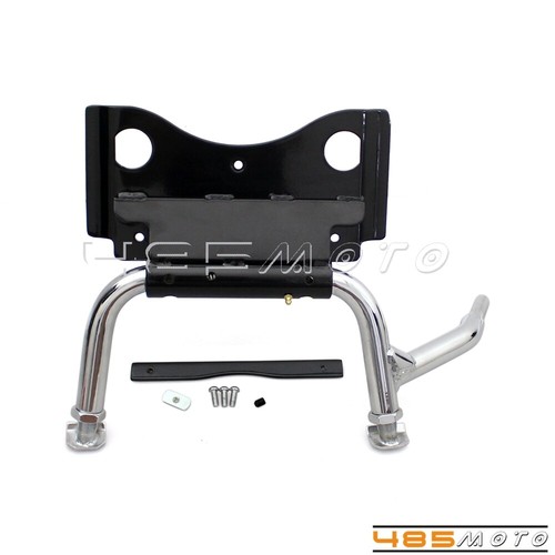 Adjustable Chrome Center Kick Stand for Harley Touring Road King Street