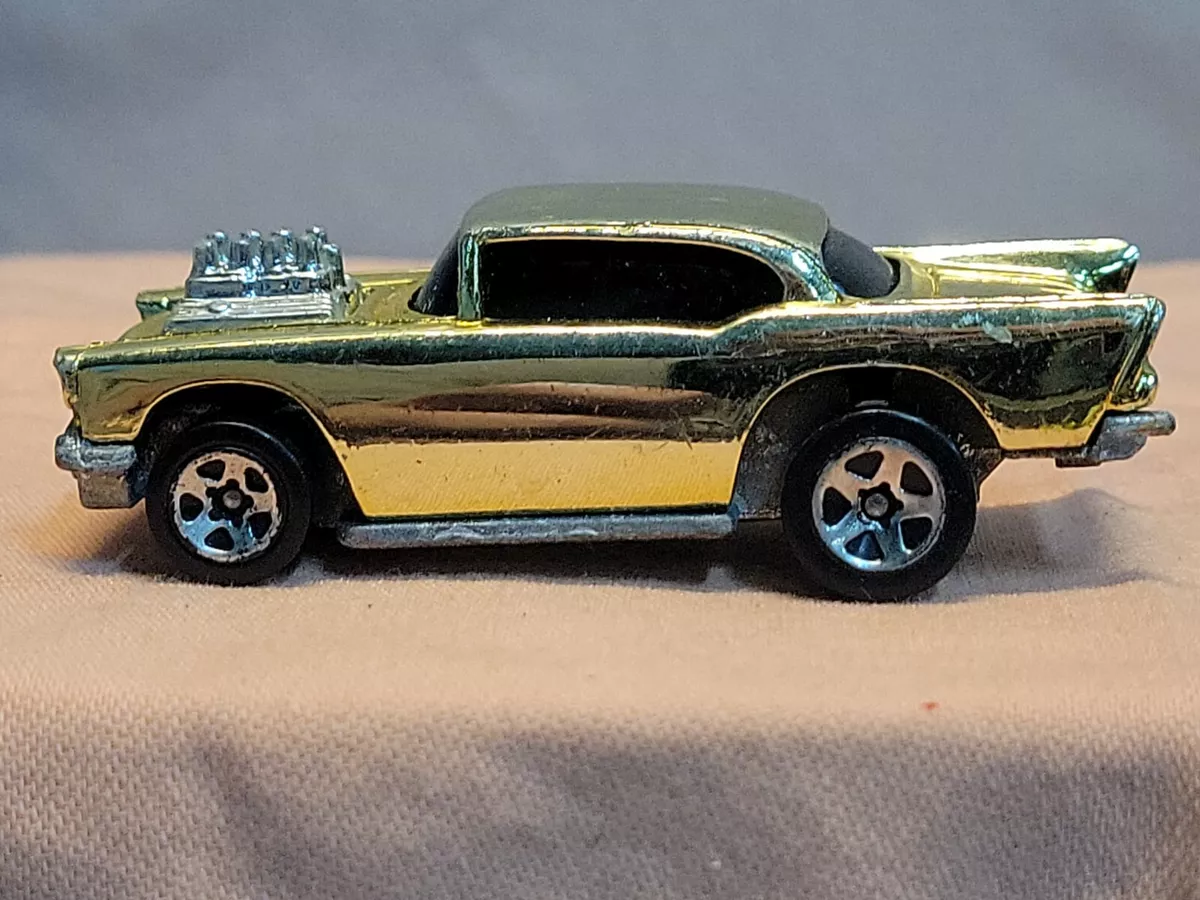 1976 hot wheels sales 57 chevy gold