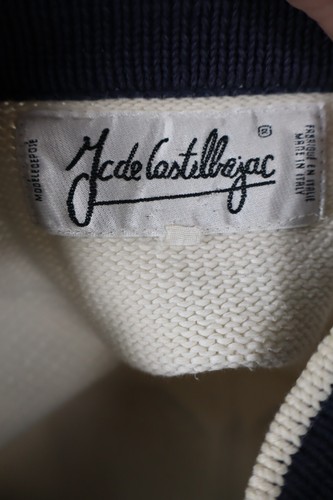 JC DE CASTELBAJAC MAGLIONE COTONE UOMO TG. 50 SWEATER MAN ITALY CASUAL VINTAGE - Photo 11 sur 11