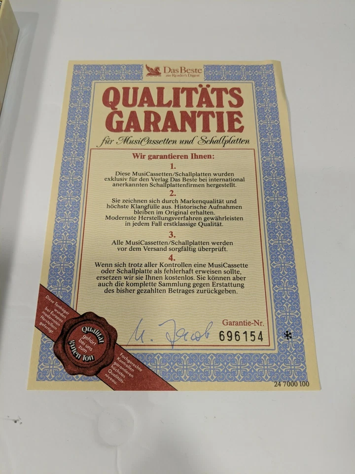 Giuseppe Verdi Reader's Digest 4 CASSETTE TAPE Box Set New - Image 4 of 4