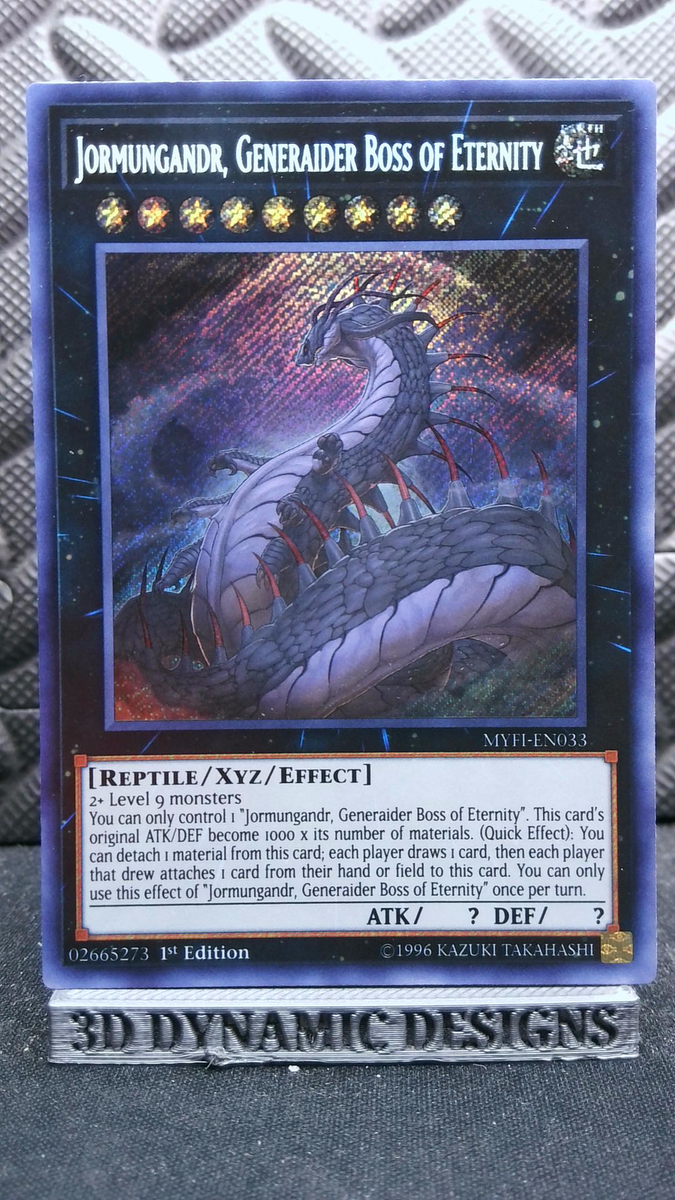 jormungandr yugioh deck Jormungandr, Generaider Boss of Eternity" Reviews and Rating Score in Japan