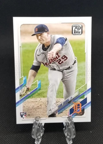 2021 Topps Tarik Skubal Flagship Rookie  RC #92 - Detroit Tigers