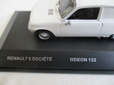 MINIATURE Renault 5 Société RENAULT 1974 ODEON 132 BLANCHE 1