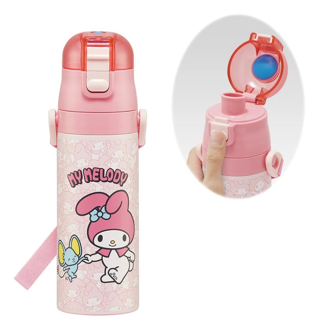Sanrio My Melody Stainless Steel Water Bottle My Melody 470ml