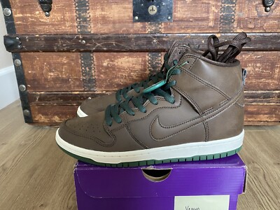 靴 NIKE SB DUNK HIGH \"BAROQUE BROWN\" Nike Dunk SE High Baroque Brown for Sale - Authenticity