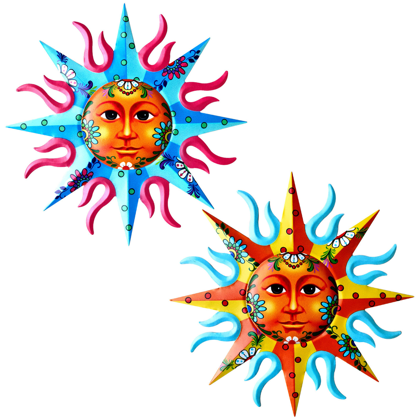 Wall Art Sun Metal Decor Outdoor Large Indoor Sculpture Patio Home Garden Porch