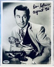 📺 PSA DNA Don Adams Signed 8x10 Photo Inscribed ✍️“Agent 86” Maxwell Get Smart
