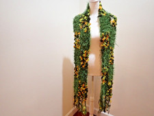 Hand Knitted 10"x82" Scarf