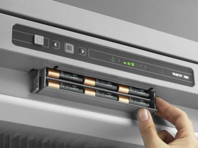 THETFORD 12V AKKUPACK N3000 SERIE LED KÜHLSCHRANK WOHNWAGEN UND WOHNMOBIL SCHWARZ