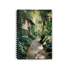 Nature-Inspired Spiral Notebook - Ruled Lines, Journal, Sketchbook, Gift ... 