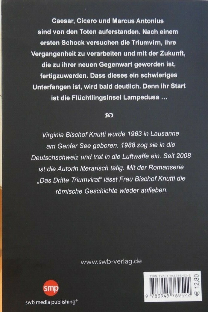 Thumbnail - Das Dritte Triumvirat - Bd 1 V. Bischoff 2016 Tb Hist. Roman Neu