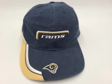 Vintage Youth St Louis Rams Drew Pearson Marketing Adjustable Hat Cap NFL Blue