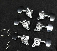 6 IBANEZ DIE CAST CHROME TUNING KEYS 3 + 3  from AS53 
