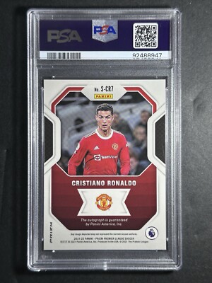 クリスティアーノ ロナウド Panini Prizm PSA 10 クリスティアーノ ロナウド Panini Prizm PSA 10 - メルカリ