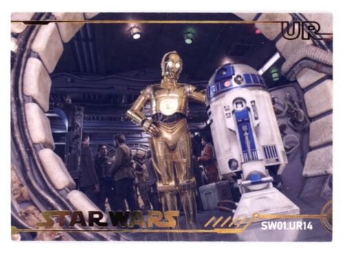 R2-D2 C-3PO 2022 Star Wars Prerelease Foil SW01 #UR14 - Picture 1 of 2
