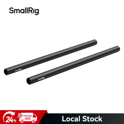 SmallRig 12 Inches (30 cm) Aluminum Alloy 15mm Rod with M12 Female Thread  1053