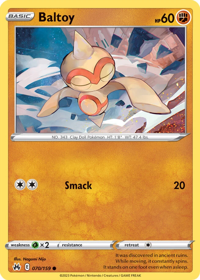 Baltoy ポケモンカード 2005年発行英語版 Pokemon TCG - Baltoy - 32/98 - Common - 2015 - XY Ancient Origins