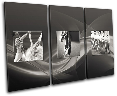 Ballet Ballerina Dancing Performing TREBLE Leinwand Wand Kunst Bild drucken