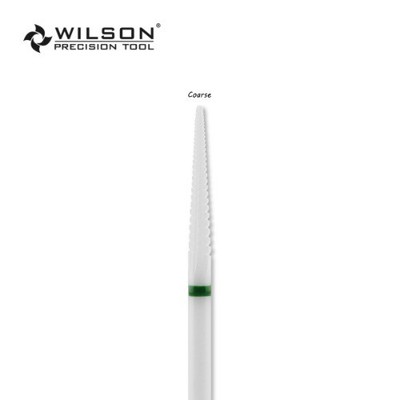 Dental Burs Conical Shape-2.3mm-Spiral Cut-Solid Zirconia Ceramic Dental  Burs